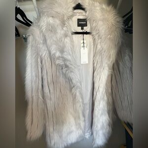 Express- New Women’s Faux Fur Coat